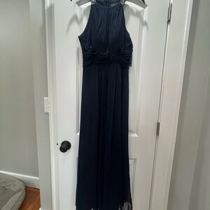 Brand new Navy long dress